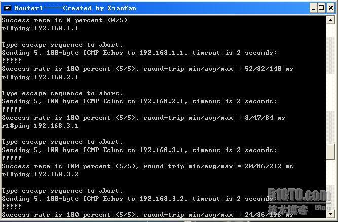 CCNP课堂练习二：OSpf配置路由的虚拟链路_Cisco_03