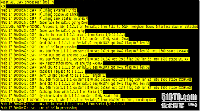 点对点网络拓扑结构中OSPF的运行_OSPF