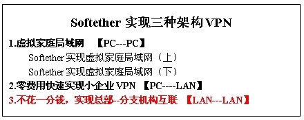 Softether实现三种架构×××_休闲