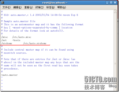 RHEL5.1NFS+NIS+Authconfig+Autofs实现自动挂载NIS用户主目录_Authconfig_13