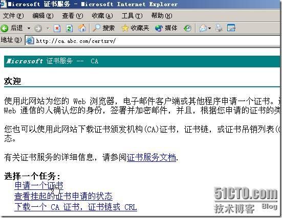 Windows2003工组环境通过CA证书对加密WEB服务器_服务器_11
