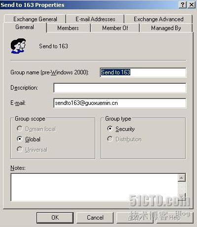 Exchange 2003允许部分用户发送邮件到部分外网服务器_职场