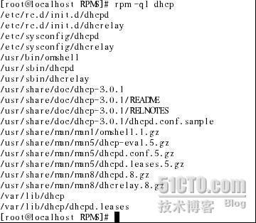 RHEL4- DHCP服务（一）安装和启动_RHEL4_04
