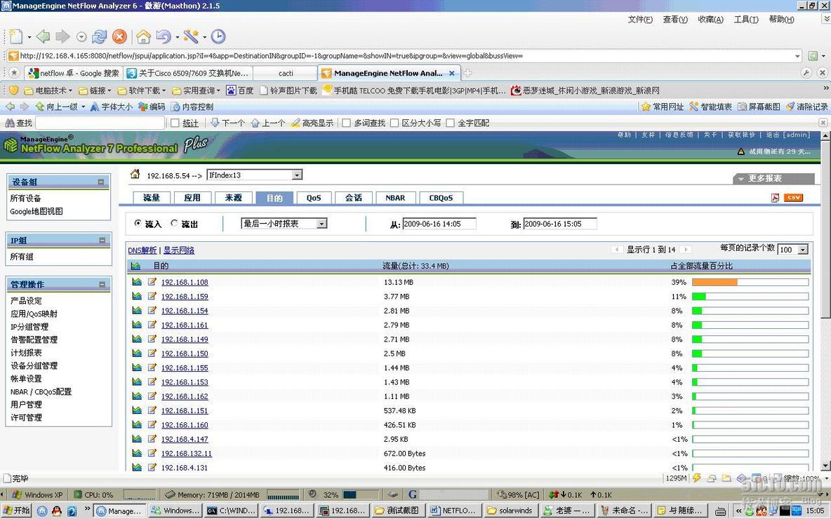 NETFLOW配置和2款软件对比_职场_15