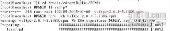 RHEL4- FTP服务（一）vsftpd的安装与启动_vsftpd_02