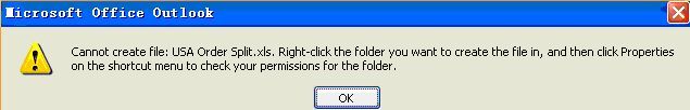 outlook打开附件时显示Can't create file or filename_休闲