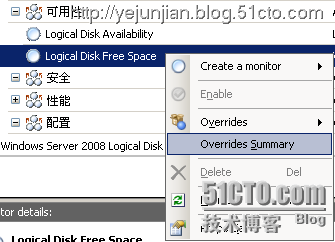 SCOM "Logical Disk Free Space" Monitor_Space_03