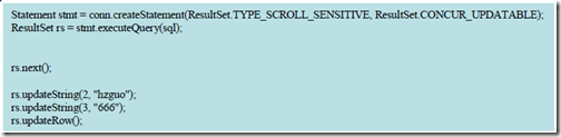 Java EE WEB工程师培训-JDBC+Servlet+JSP整合开发之08.JDBC可更新的ResultSet及RowSet_JDBC_03