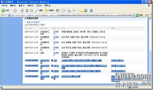 在MOSS2007中使用收集反馈工作流_休闲_18