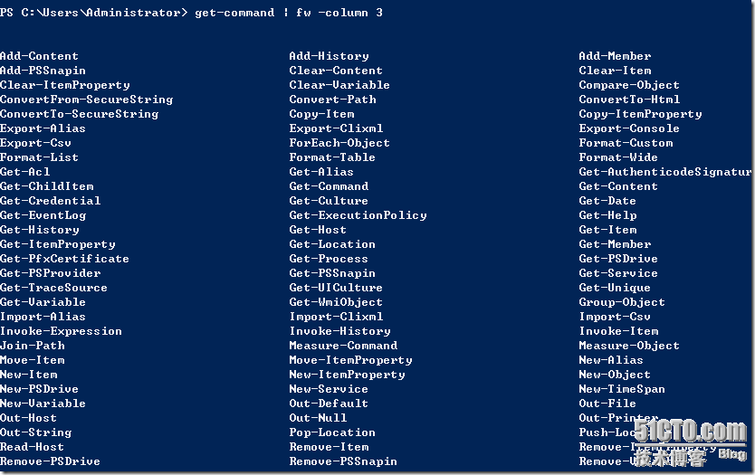 5a. Windows Powershell内置cmdlets_Windows