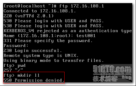 Linux下FTP服务器的安装和简单配置_休闲_28