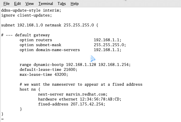 linux 下的DHCP 安装 配置_职场_09