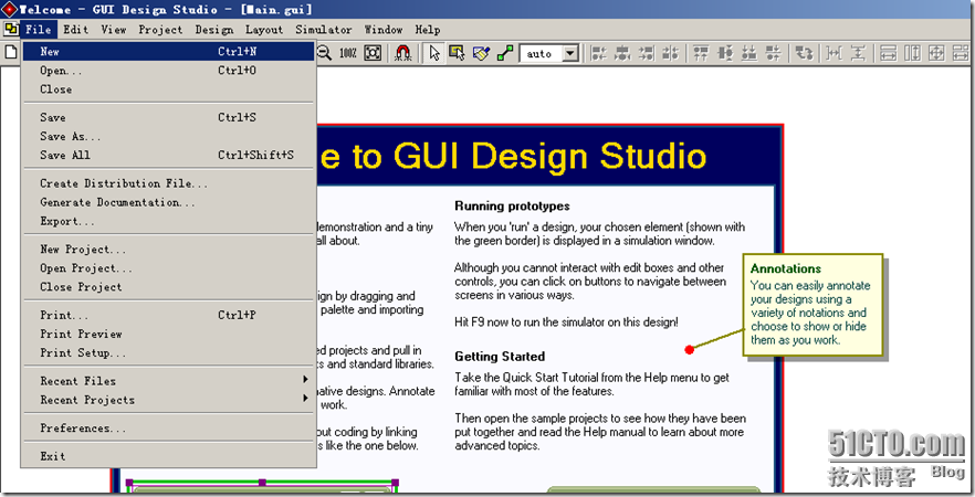 原型设计实践-使用gui design studio进行原型设计_右键菜单