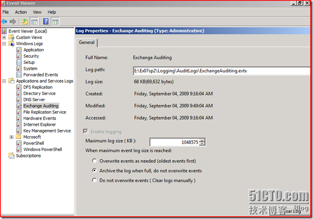 使用 Exchange 2007 SP2 增强的访问审核_访问_05