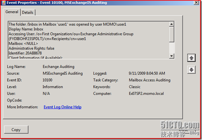 使用 Exchange 2007 SP2 增强的访问审核_职场_13