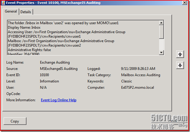 使用 Exchange 2007 SP2 增强的访问审核_休闲_15