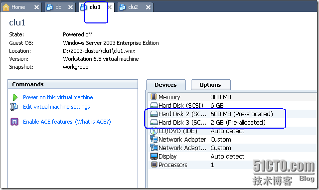 群集笔记：搭建VMware6.5+Win2003 MSCS群集实验环境_群集_07