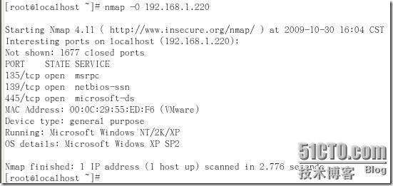 Linux 下使用nmap_nmap_11