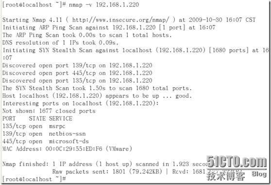 Linux 下使用nmap_nmap_12