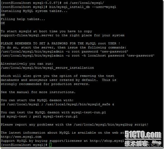 Mysql-5.0.87 安装笔记_数据库_04