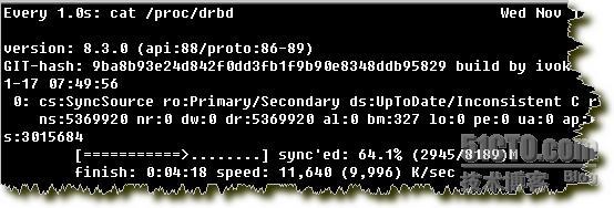 heartbeat+drdb实现磁盘同步双击热备_双机热备_04