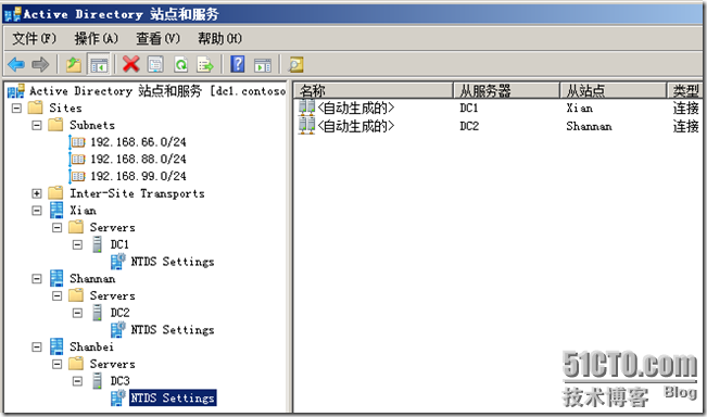 AD的站点建立与子网的管理_休闲_02