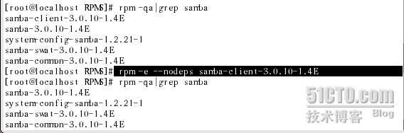 Linux的rpm包和samba服务器的安装卸载常用命令.九_服务器_13