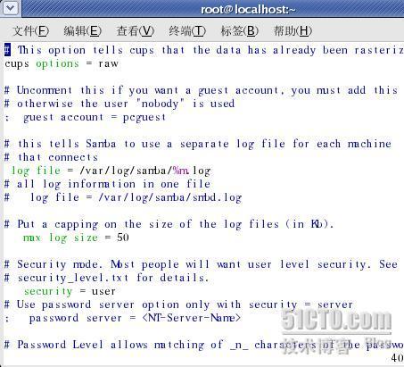 Linux的samba服务器的级别配置常用命令.十_休闲_05