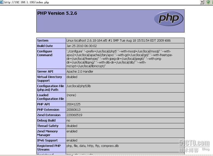 RedHat5.4上架设Apache+Mysql+Php+GD+ZendOptimizer+Phpmyadmin笔记 _LAMP