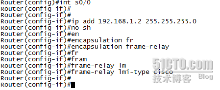 把Cisco路由器配置为帧中继交换机_Cisco_05