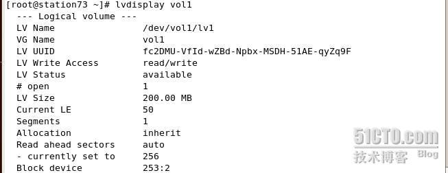 LVM 逻辑盘卷管理_linux_11
