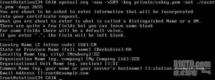 LINUX下CA的简单设置_linux_02