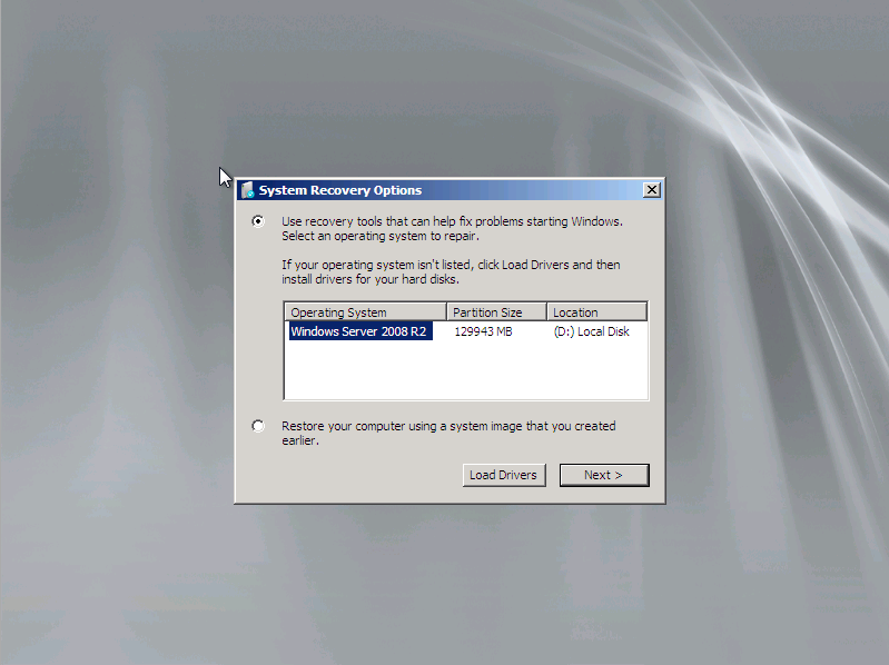 Windows Server 2008 R2 Network Recovery_Network Recovery