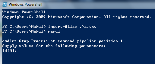 【探索PowerShell 】【三】PowerShell下使用Aliases_Powershell alias_07