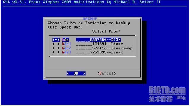 linux系统GHOST备份方案之g4l_备份_08