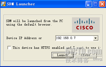 DynamipsGUI下CISCO SDM的安装配置_SDM_16