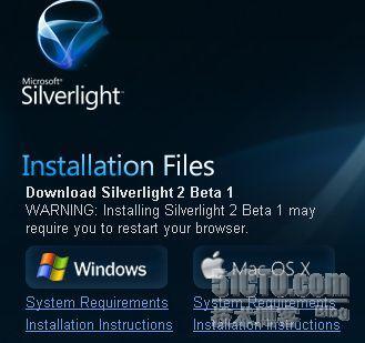 微软Silverlight 2.0 最新版本GDR发布_微软_02