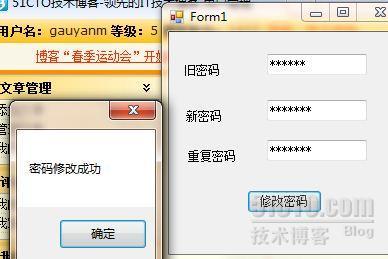 用C#设计一个简单的修改密码界面_设计_04