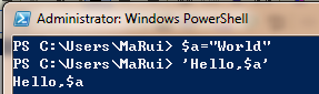 【探索PowerShell 】【十五】引号与转义字符_引号_02