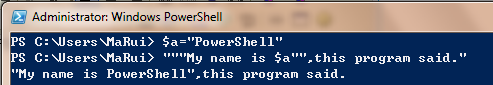 【探索PowerShell 】【十五】引号与转义字符_PowerShell_06