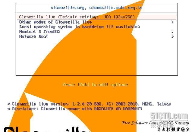 利用clonezilla克隆、还原CentOS整个系统_百度_26