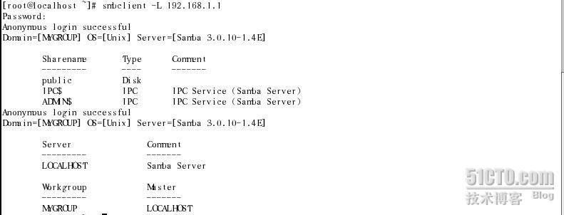 Linux:配置Samba服务器、客户机截图过程_休闲_11