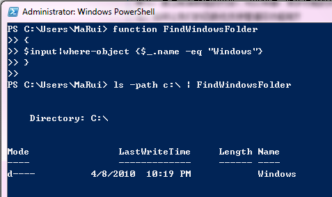 【探索PowerShell 】【十一】函数_函数_03