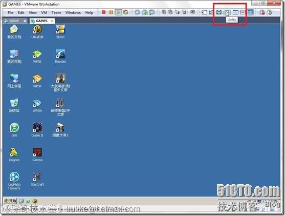 VMWare WorkStation 7 Unity体验_Win7_03