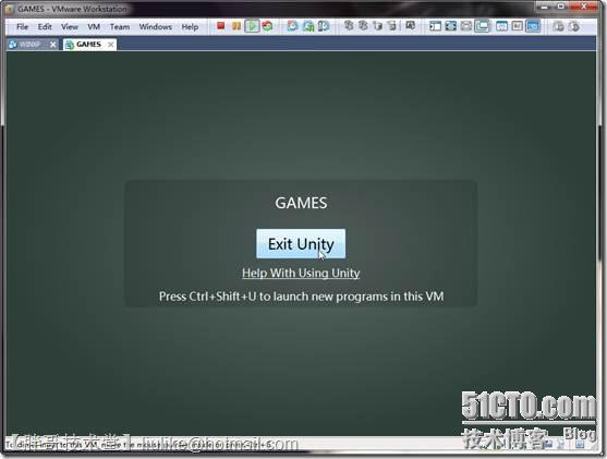 VMWare WorkStation 7 Unity体验_虚拟化_09