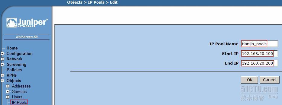 公司×××访问建立之一JuniperNS50实现远程×××(Only L2TP User)_VPN