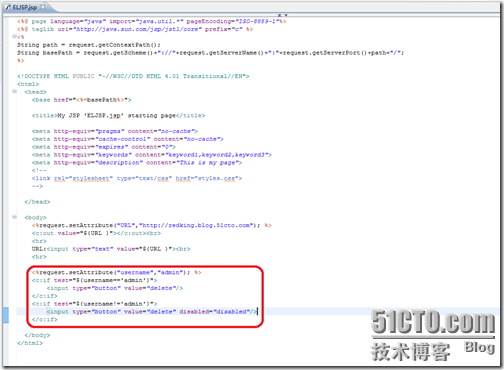 JDBC+Servlet+JSP整合开发之29-JSP表达式语言（EL）_JSP_03