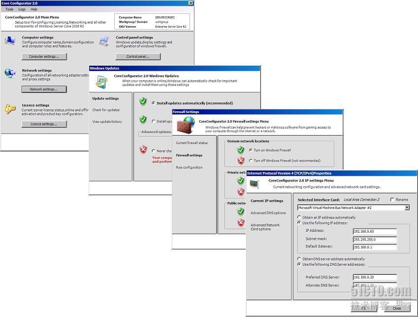 Windows 2008 Server Core Configurator 2.0_Core