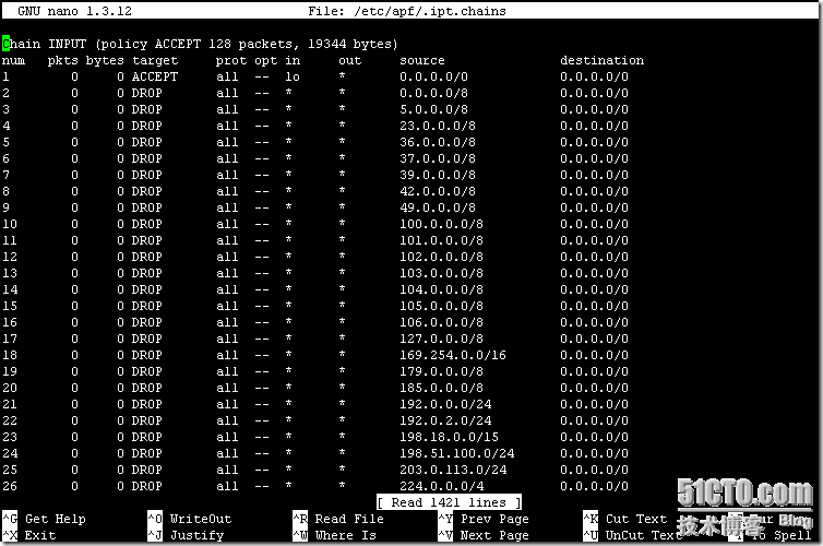 iptables组件--APF和BFD_BFD