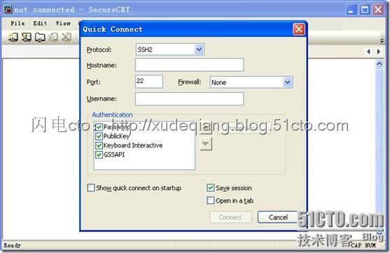 RHEL4- ssh服务（七）ssh之windows客户端SecureCRT工具_工具_05